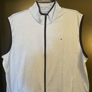 Men’s zip up vest.